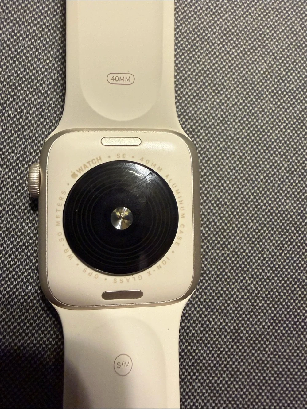Apple Watch Series SE 3- White Sport Band Smartwatch
